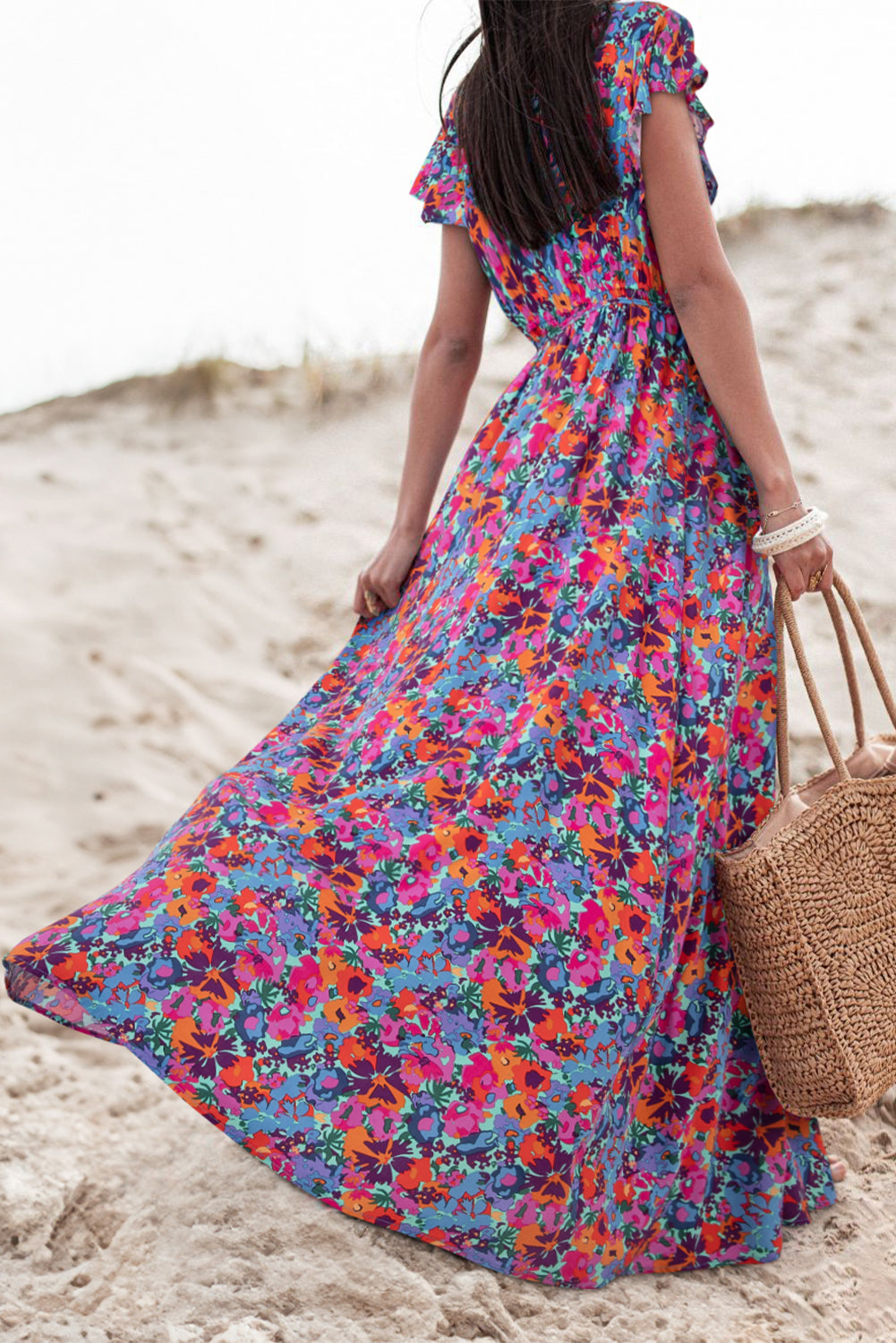 Boho Blossom Maxi Dress